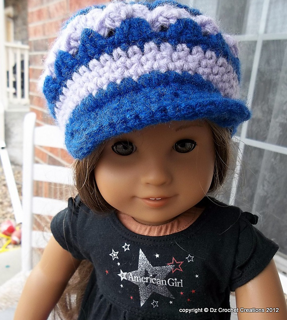 Fashion Doll Newsboy Cap