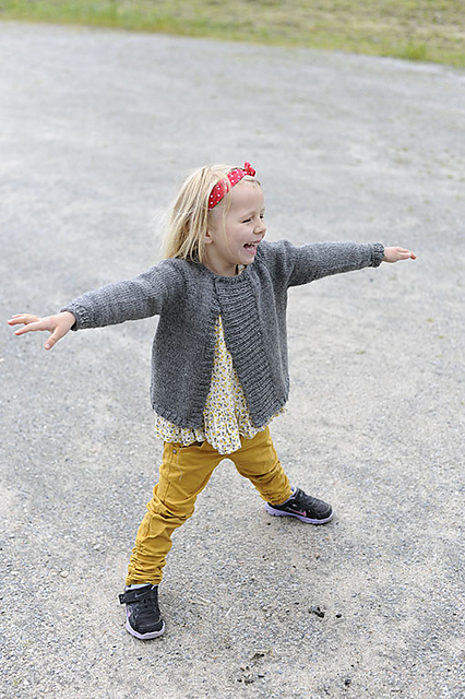 Top Down Kids Cardigan