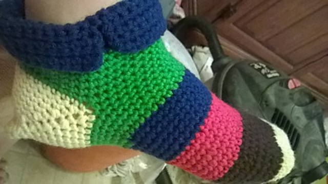 Clown Slipper Socks