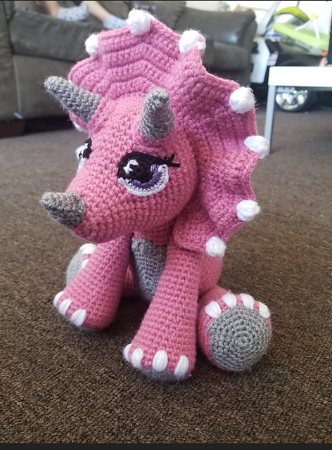 Sarah the Triceratops