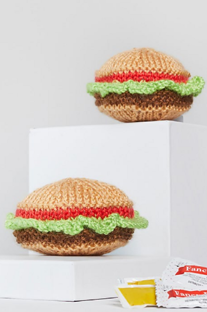 Yummy Knit Hamburgers