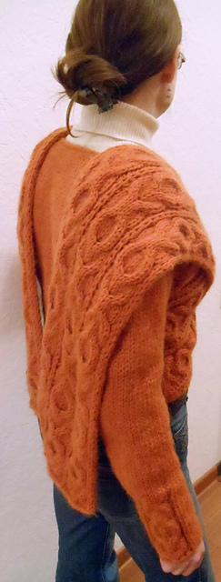 #11 Long-Cardigan mit großem Kragen