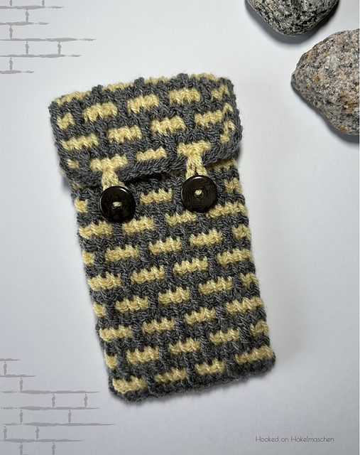 Tunisian Phone Cozy #2