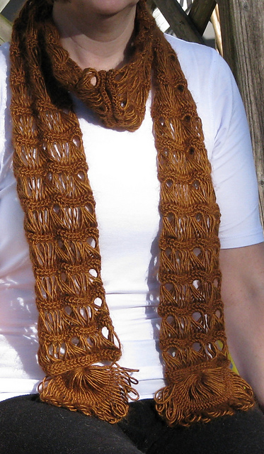 Loop de Loop Art Deco Scarf