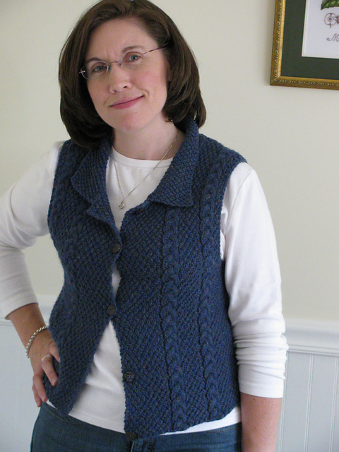 Rustic vest and jacket