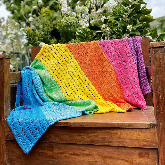 Wrapped in a Rainbow Blanket
