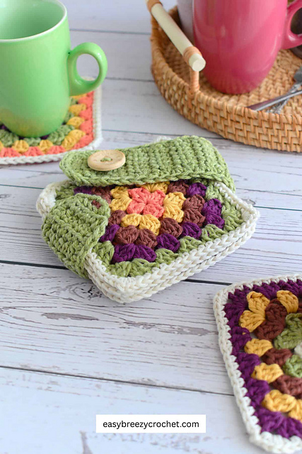 Stack and Strap Coaster Set