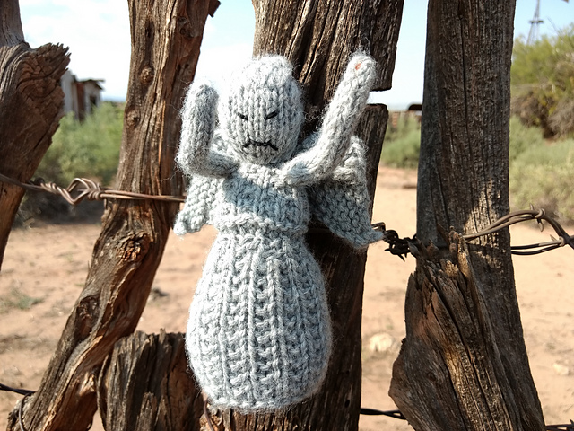 Weeping Angel Doll (knit)