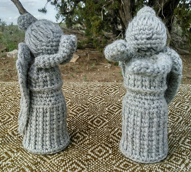 Weeping Angel Doll (crochet)