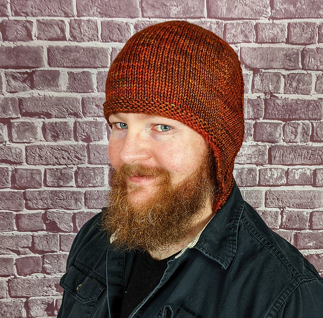 Ravelry: Mitered Earflap Hat Revamp pattern by AJ Atwood
