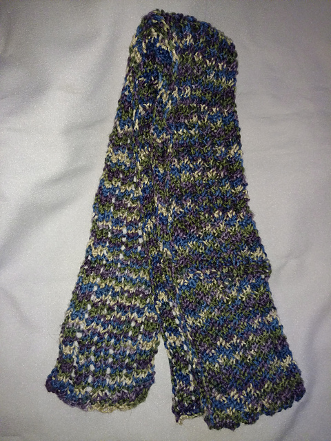 Warm Ribbed Scarf