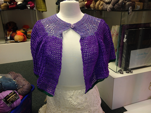 Filet Flower Shawl