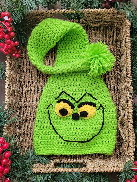 Grinchy Beanie