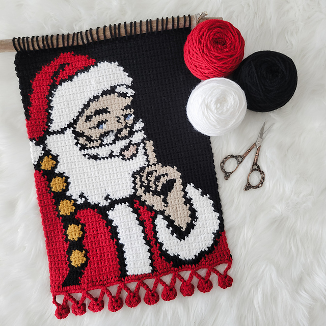 Secret Santa Tapestry