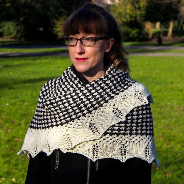 Asterisks Shawl