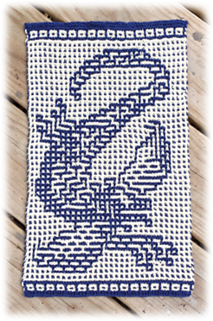 Here Be Dragons Mosaic Towels