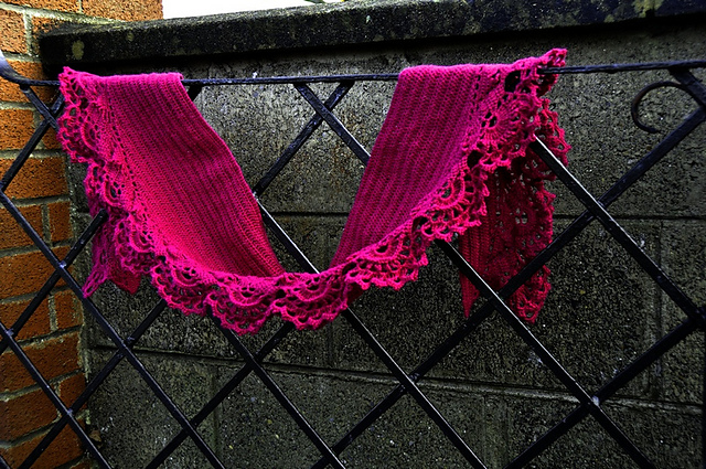 The Flower Garden Shawl