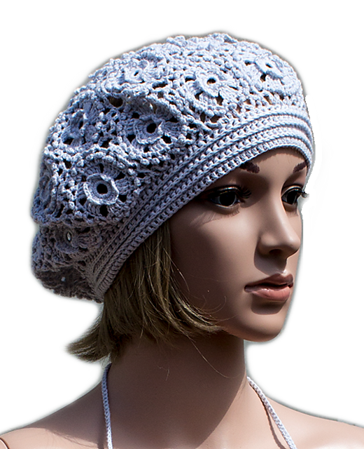 Boho style beret