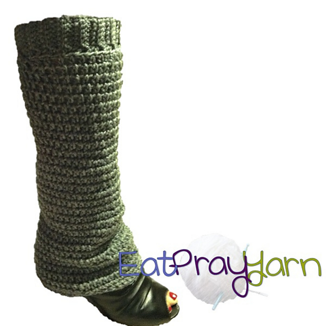 Easy boot cut leg warmers