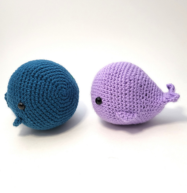 Two Amigurumi Creatures