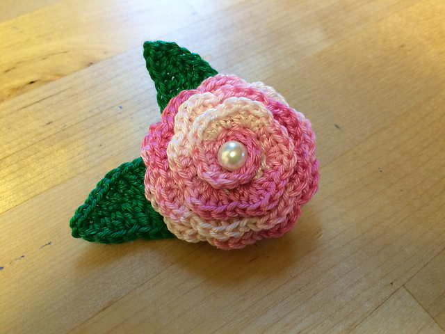 rose brooch