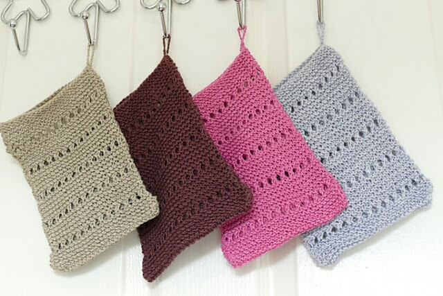 Easy Linen Eyelet Spa Mitt