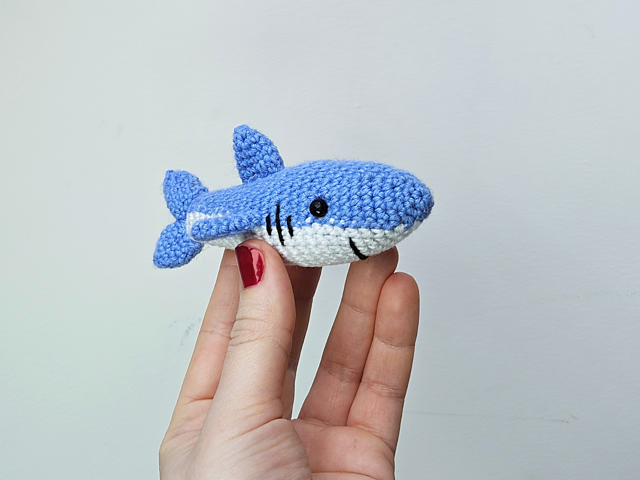 Ravelry: BABY SHARK Keychain pattern by Olga Burkovtseva