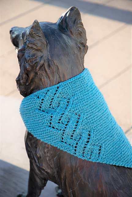 Geometric Lace Bandana