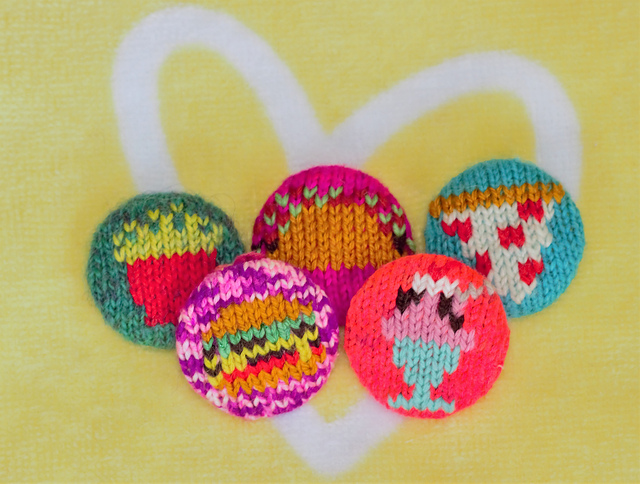 Fast Food Button Brooch Set