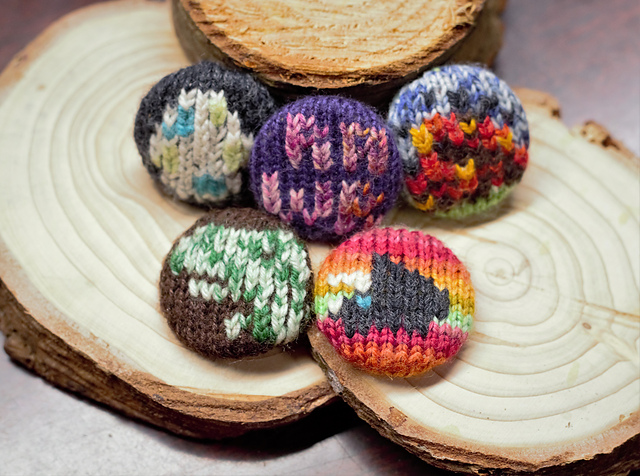 Prehistoric Button Brooch Set