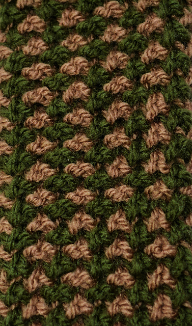 Twisted Knit Tweed Stitch