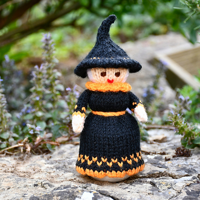Judy the Witch Egg Cosy