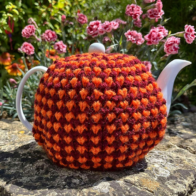 Retro Tweed Teapot Cosy - 4 Cup