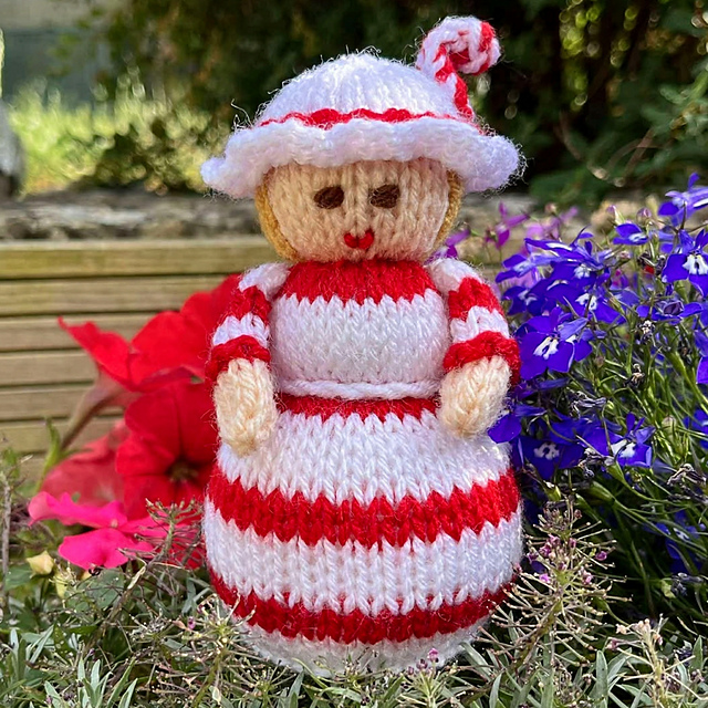 Candy Cane Doll