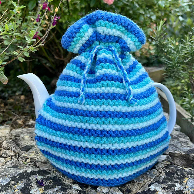 Ocean Blue Teapot Cosy - 4 Cup