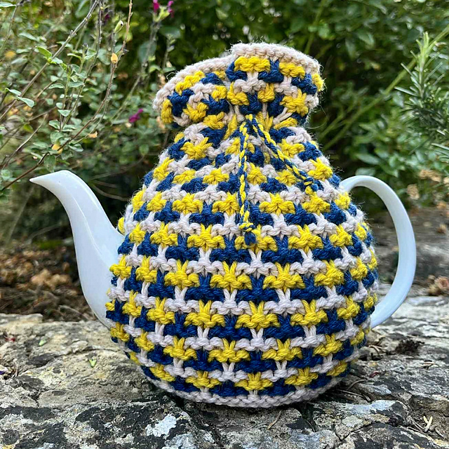 Textured Tweed Teapot Cosy - 4 Cup