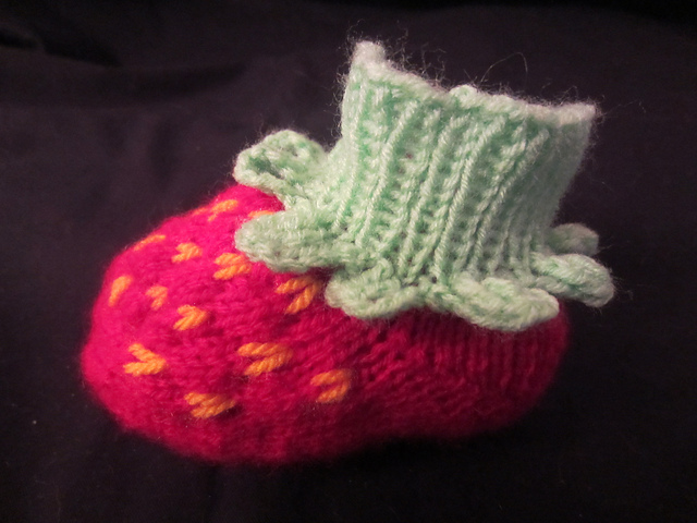 Erdbeersocken