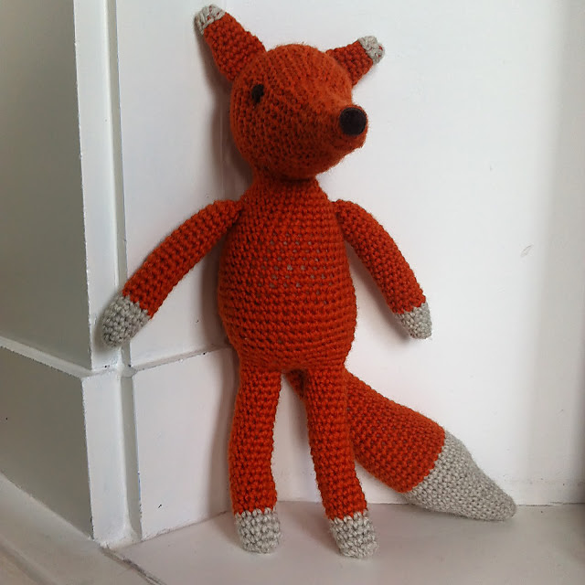 Fox stuffed toy
