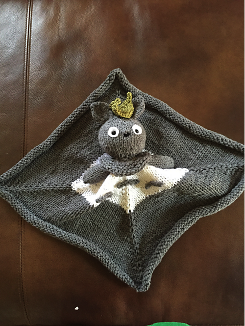 Knitted Totoro Lovey
