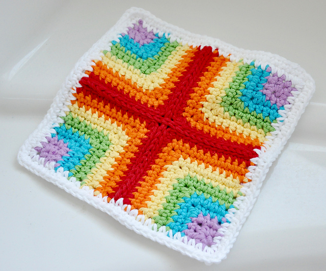 Pieced Dishcloth