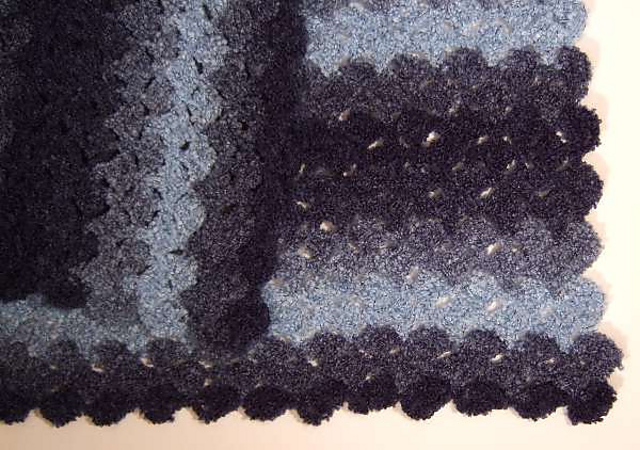 No Beginning Chain Crazy Block Afghan