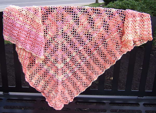 Shell and Lace Shawl