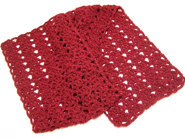 Quick Lacy Shell Scarf