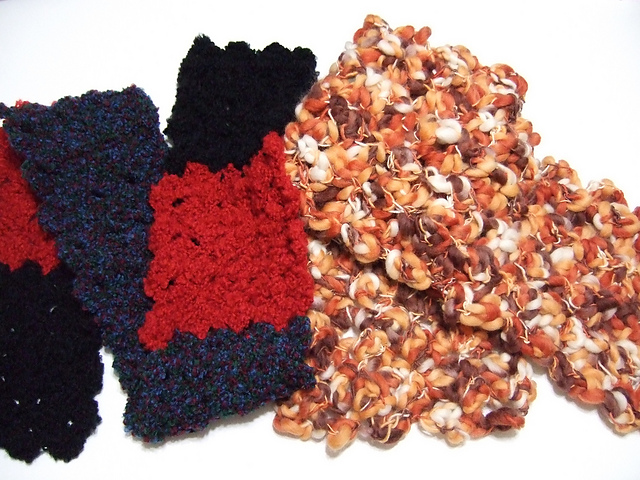 Quick Crazy Block Scarf