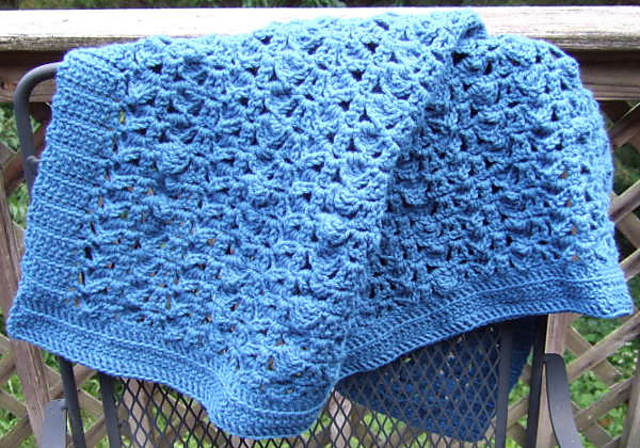 Butterfly Lace Blanket