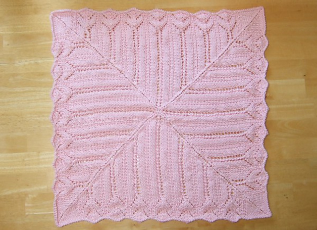 Tiffany Lace Baby Blanket