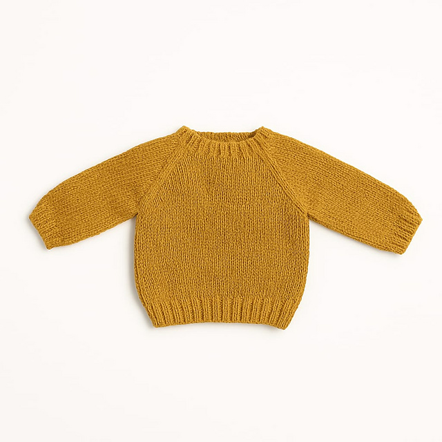 Simple Raglan Sweater