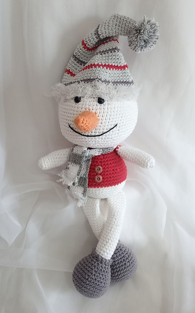 Muñeco de Nieve Navideño
