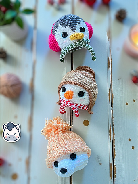 Snowman, Penguin & Polar Bear