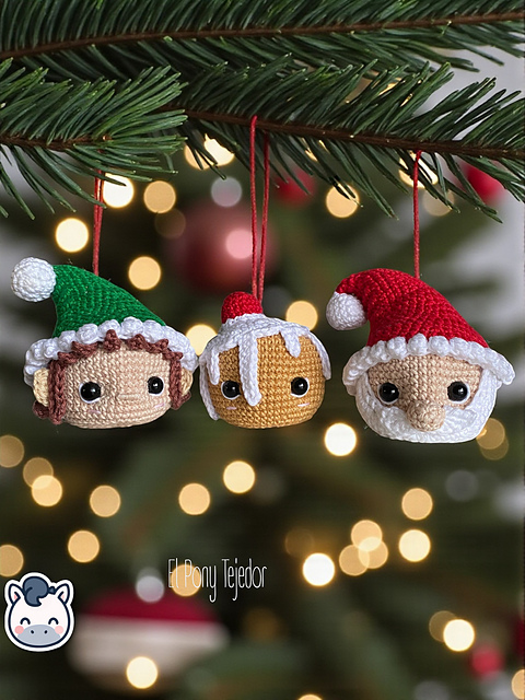 Christmas Santa, Elf & Gingerbread